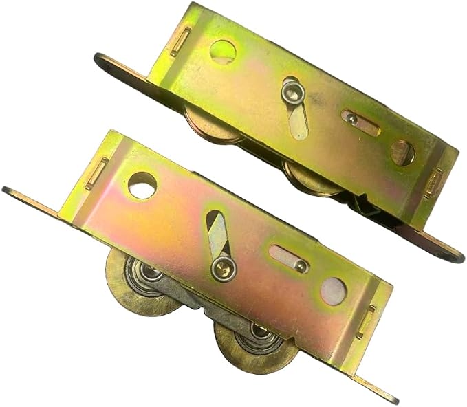Sliding Patio Door Tandem Roller Assembly, 1-1/4 Inch Steel Ball Wheel Bearing by OEJHRCN
