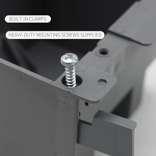 Old Work 2-Gang Outlet Box, Plastic Junction Box - Image 4