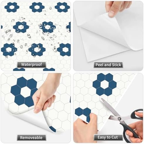 MORCART Peel and Stick Floor Tile, Vinyl Flooring Waterproof, DIY Flooring - Image 3