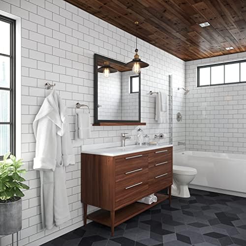 Pfister Pfirst Modern Towel Hook, Bathroom Towel Hook, Wall-Mounted, Spot - Image 3