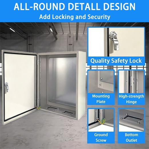 Steel Electrical Box, 1.5mm Carbon Steel Junction Metal Box - Image 5
