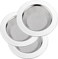 LASSHSWA 3 PCS Kitchen Sink Strainer Stainless Steel, Kitchen Sink Drain by LASSHSWA