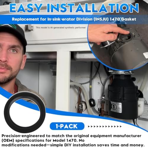 1470 Garbage Disposal Gasket for In-Sink Erator - Image 6
