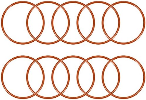 uxcell Silicone O-Ring, 47mm Outside Diameter, 42.2mm Inner Diameter, 2.4mm by uxcell