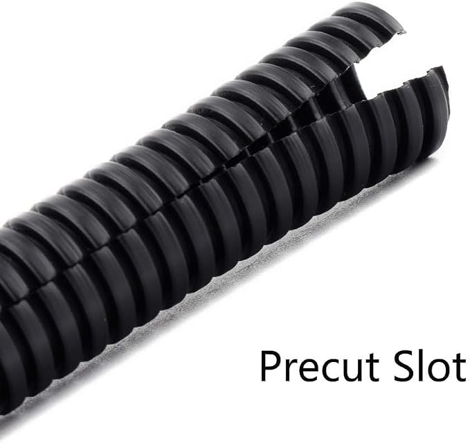 ZhiYo 20FT 3/4" Wire Loom Split Tubing Auto Wire Conduit | Flexible Cover - Image 5