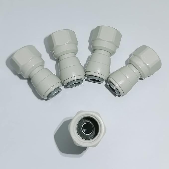 YZM Push-to-Connect Female Thread Adapter, Double O-Ring Seal, 1/4" Female - Image 2