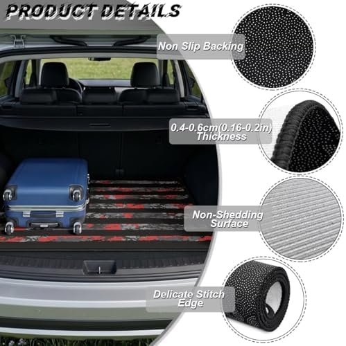 Distressed Red Flag Universal Cargo Liner 29"x39" - Image 6