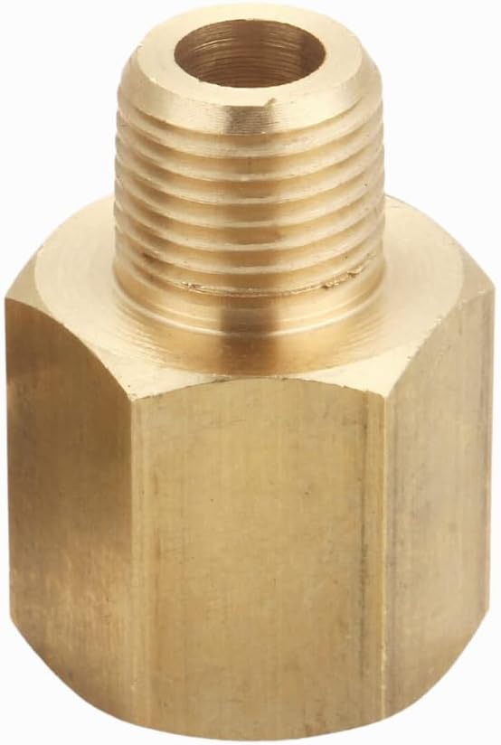 1/4" Female to 1/8" Male NPT Reducing Adaptor Brass Pipe Fitting - Image 7