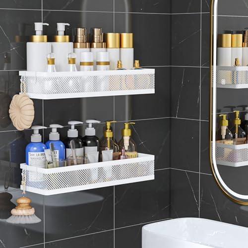 PUSDON 5-in-1 16.5" Extra Long Slim Wall Mount Wrapped Mesh Kitchen Organizer & - Image 2