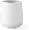 Kante White Concrete Planter 16.5" Dia All-Weather Round Large Pot | by Unknown