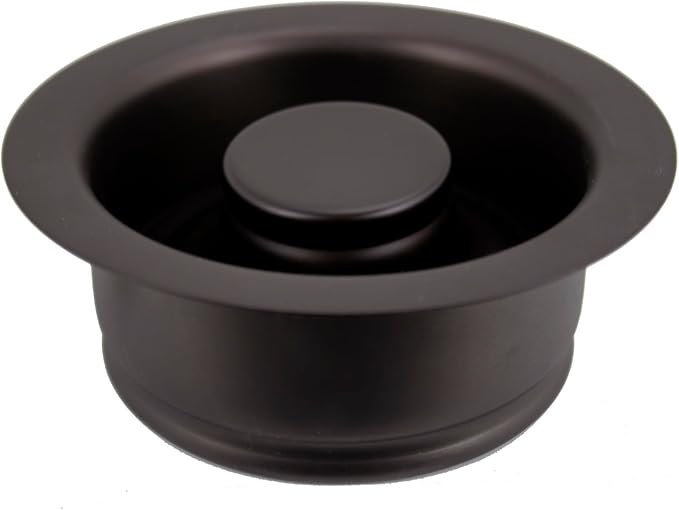 Westbrass A2089-12 4-1/4" Kitchen Sink Waste Disposal Drain Flange and Stopper by Westbrass