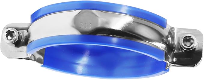 Adjustable Pipe Bracket Clamp, Heavy Duty Split Ring Hanger, TTZEZE SUS304 Wall - Image 5