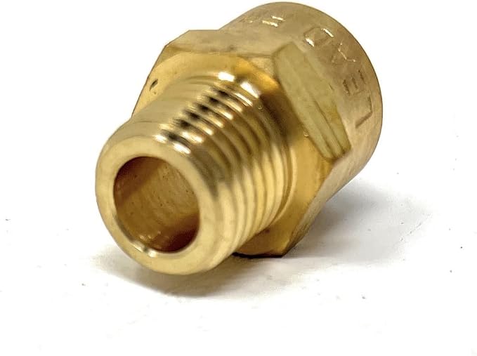 Cascada Lead-Free Brass Adapter, G Thread British BSPP Male to NPT Female |) - Image 5