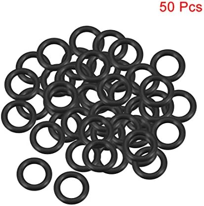 uxcell Nitrile Rubber O-Rings 18mm OD 11mm ID 3.5mm Width, Metric Sealing Gasket - Image 2