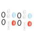 16-Piece Faucet Repair Kit | Ceramic Disc Cartridges & Silicone Washers by Unknown