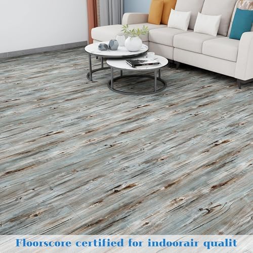 Lareko Peel and Stick Floor Tile, Waterproof Vinyl Plank Flooring - Image 3