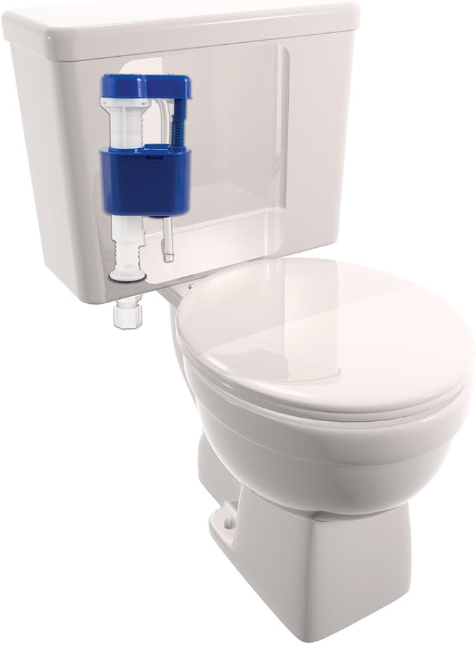 PlumbCraft Quick Shut-off Adjustable Flush Toilet Fill Valve Assembly 7030911 - Image 5