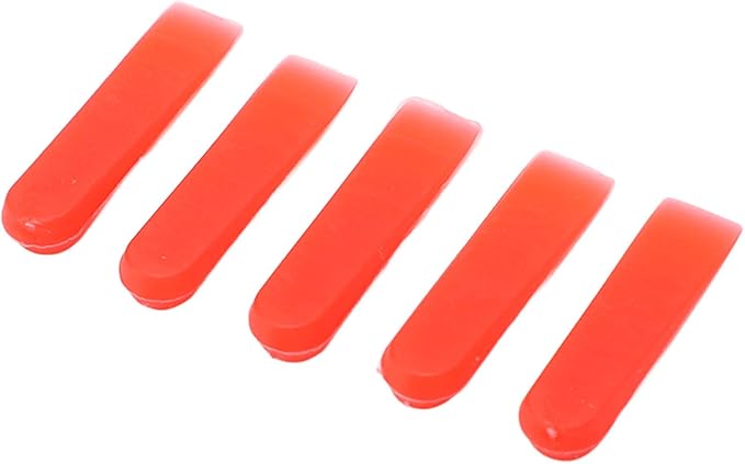 1000PCS Tile Leveling Wedges, 0.2in Red PE Tile Leveling System, Wear Tiles - Image 2