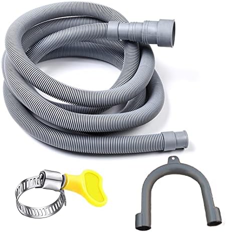 HLMOptimo 13 Feet Universal Washing Machine Drain Hose Flexible Dishwasher by HLMOptimo