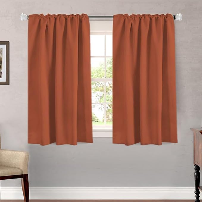 H.VERSAILTEX Blackout Curtains Thermal Insulated Window Treatment Panels Room - Image 2