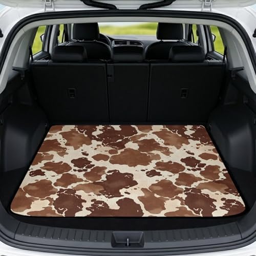 Brown Cow Pet Friendly Trunk Mat 29"x39" by Mintulipy