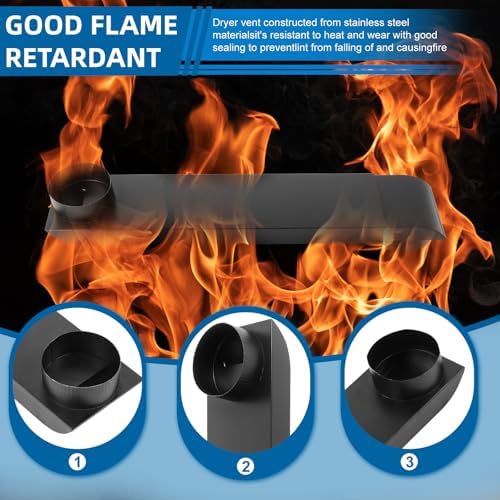 Dryer Vent Periscope Kit – 25"-55" Adjustment 304 SS Duct - Image 6