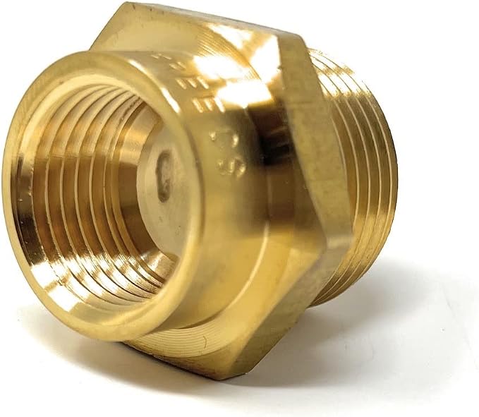 Cascada Lead-Free Brass Adapter, G Thread British BSPP Male to NPT Female) - Image 4