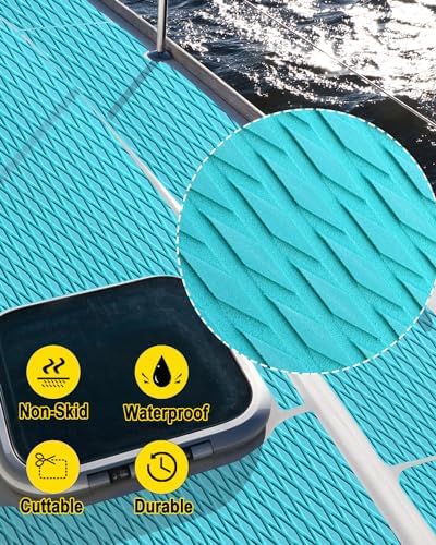Hjdeck Universal Surfboard Pad EVA Foam Boat Flooring Decking Sheet - Image 2