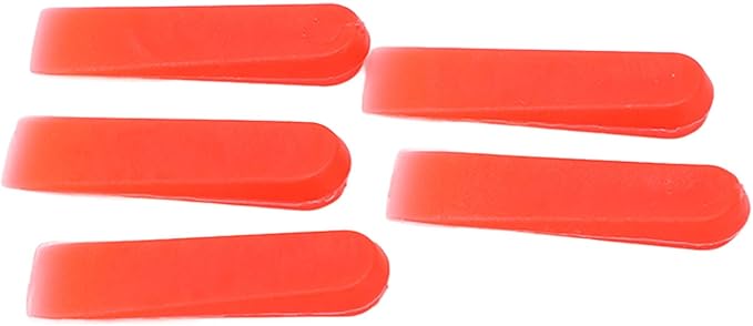 1000PCS Tile Leveling Wedges, 0.2in Red PE Tile Leveling System, Wear Tiles - Image 4