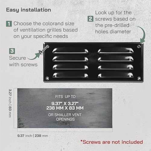 Vent Systems 10" x 4" Inch - Image 4