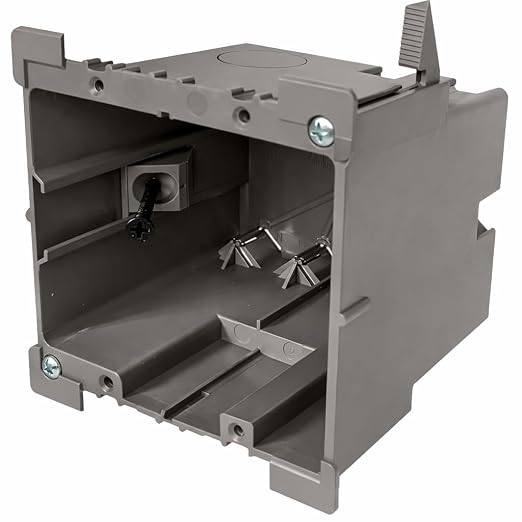 SmarToggle Two Gang Retrofit Wall Box – Old Work Electrical Box by Morris