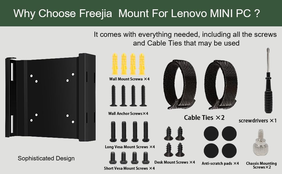 2 Pack Mini PC Mount Compatible - Image 7