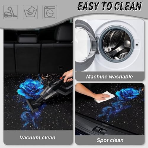 ELEQIN Car Trunk Cargo Liner Non Slip Backing Cargo Mat Rear Trunk Liner Galaxy - Image 5