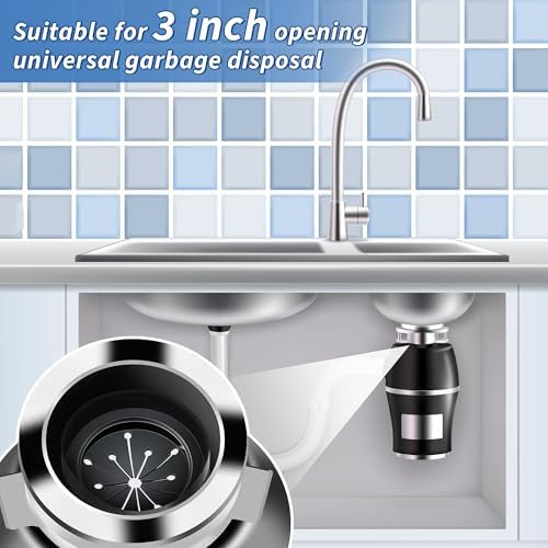 4 Pcs 3" Garbage Disposal Splash Guard - Image 3
