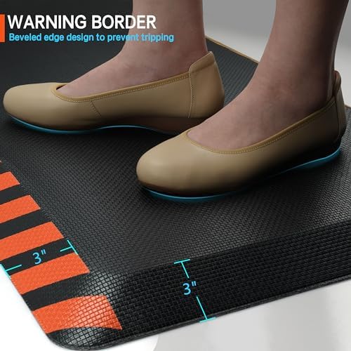FEATOL Anti Fatigue Mat Industrial, Ergonomic Standing Floor Mat - Image 3