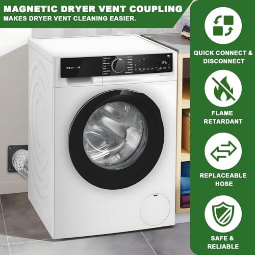 Magnetic Dryer Vent Connector Kit, DV180 Airtight Seal - Image 6