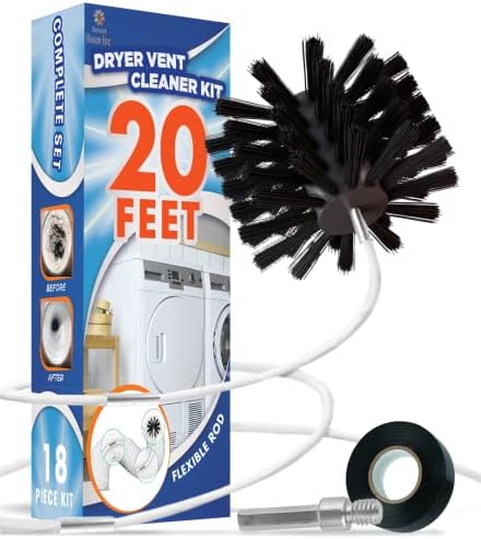 The Professional Dryer Vent Cleaner Kit by SmartHouseInc