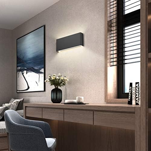 Aipsun 15.8in Modern Black Vanity Light Up and Down LED Vanity Light - Image 5
