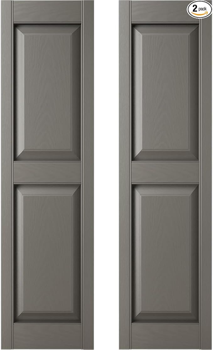 Builders Edge 14.75 in. W x 35 in. H Builders Edge, Standard Two Equal Panels by Builders+Edge