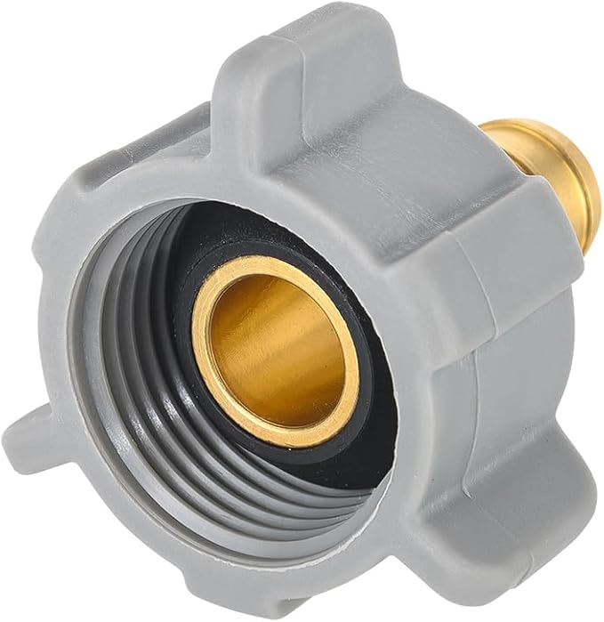 2PC EFIELD 1/2" Pex X 7/8"Toilet BC Swivel Straight Adapter | Brass Plumbing - Image 6