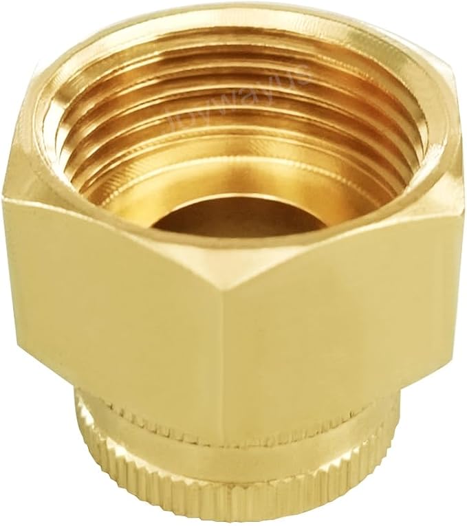 Joywayus Brass Swivel Pipe Fitting 3/4" GHT x 1" NPT Double Female | Garden - Image 7