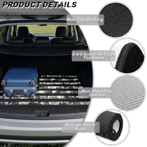 ELEQIN Camo American Flag SUV Cargo Liner Trunk Mats - Image 6
