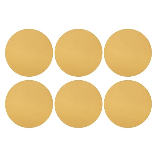 HARFINGTON 15 Pcs 9 Inch Sanding Discs 220 Grit Yellow Aluminum Oxide | Hook by HARFINGTON
