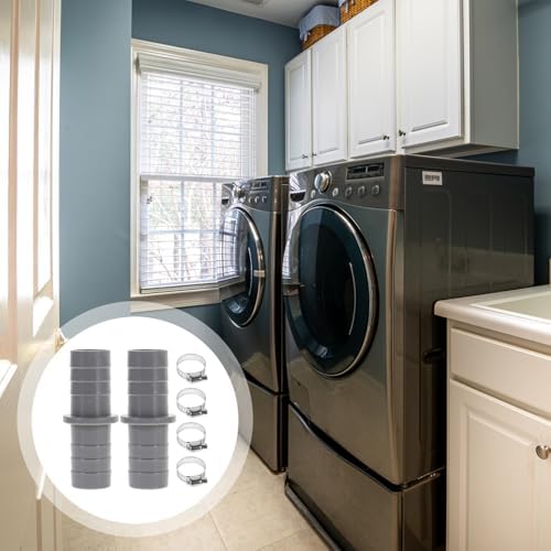 Operitacx 2 Sets Washing Machine Drain Adapter, 21mm Dishwasher Hose Adapter - Image 6