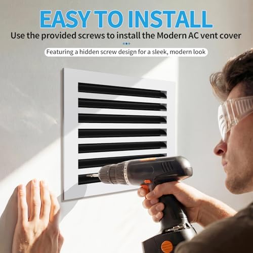 14x14 Modern AC Vent Cover, Decorative Air Vent Register Grille - Image 4