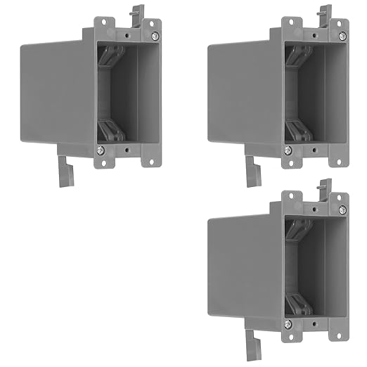 Ultra Deep Old Work Box 1-Gang, 20 Cu. in Electrical Outlet Box | Single Gang by HUIXHAO