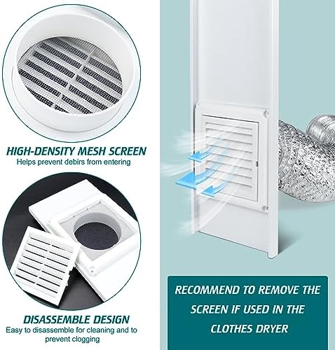 Daisypower Dryer Vent Window Kit - Image 5