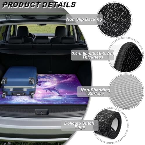 Purple Moon Dolphin Pet Friendly Trunk Mat 29"x39" - Image 6