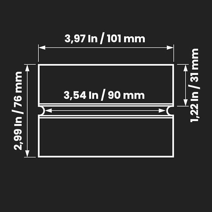 Repa Market Female Fit 4 Inch Galvanized Steel Dryer Ducting Connector - Image 2
