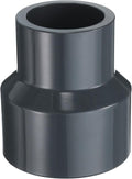 HARFINGTON PVC Reducing Coupling 2 x 1-1/4" Increaser/Reducer Coupling Pipe by HARFINGTON